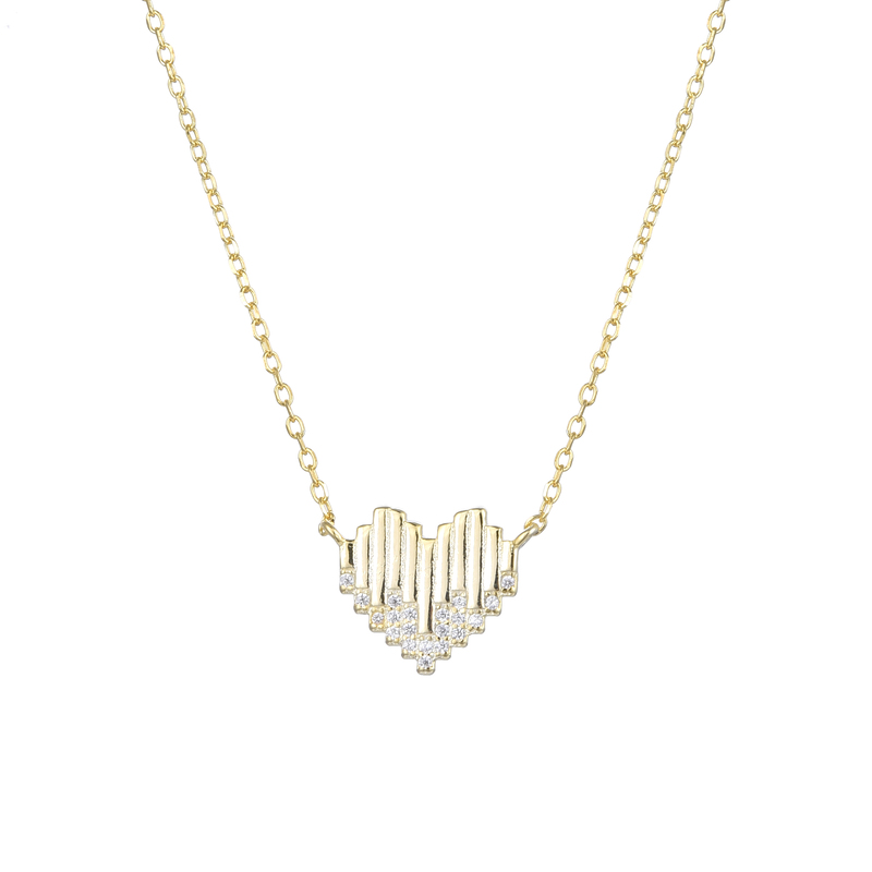 GARGANTILLA DE CORAZONES. COLLAR, CORAZÓN