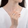 ANILLO, SORTIJA, SOLITARIO, COMPROMISO